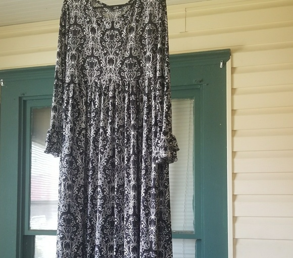 SilverSpoonDesignCo Dresses & Skirts - Custom Ladies Ruffle Maxi Dress